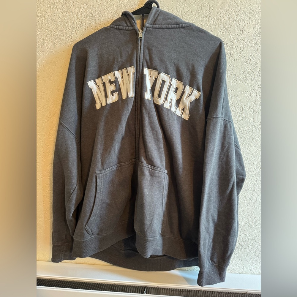 Garage New York zip up hoodie
